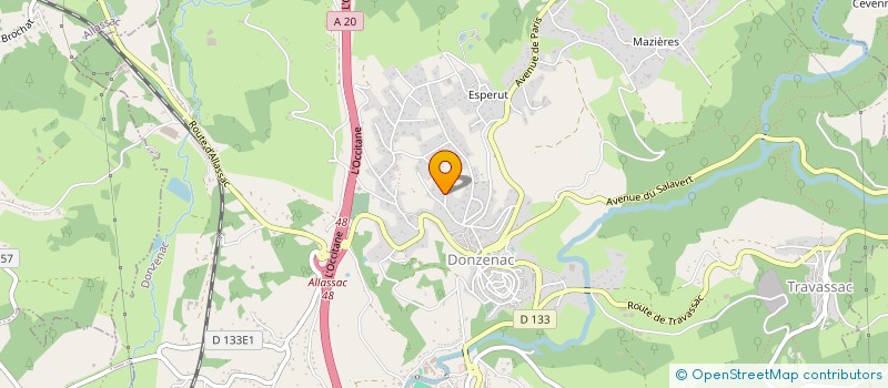 localisation de l'entreprise LUVICA  SAINTE-FEREOLE