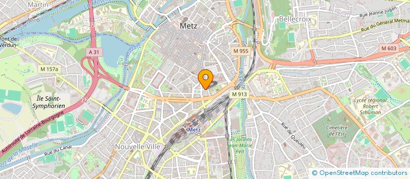 localisation de l'entreprise LUVIMACOR  METZ