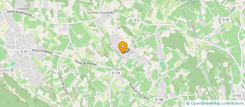 localisation de l'entreprise LUVIMAR  OPPEDE