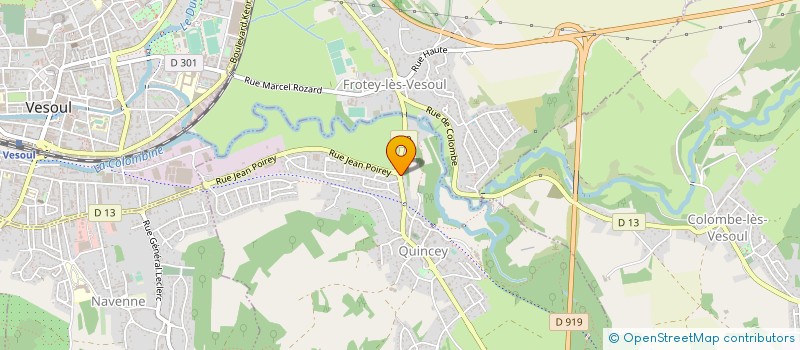 localisation de l'entreprise LUVIN  ANDELARRE