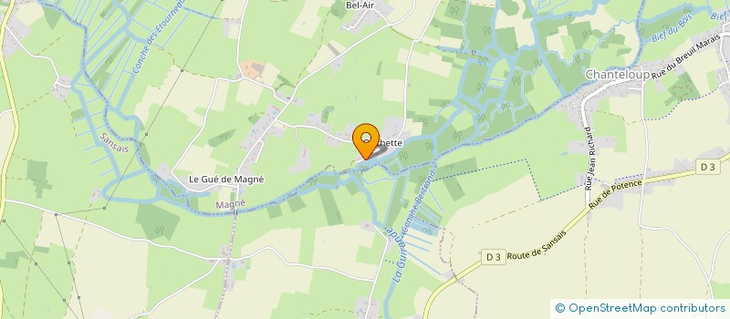 localisation de l'entreprise LUVIRA  MAGNE