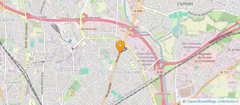localisation de l'entreprise LUVISUTTO ET SAVORGNAN à TOULOUSE