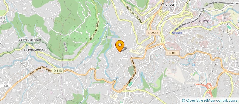localisation de l'entreprise LUX à GRASSE