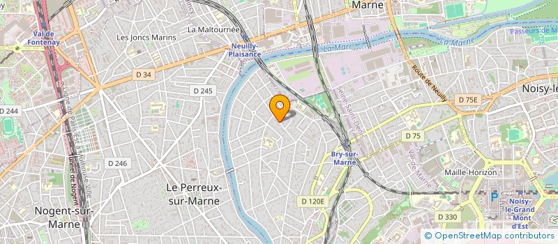 localisation de l'entreprise LUX  BRY-SUR-MARNE