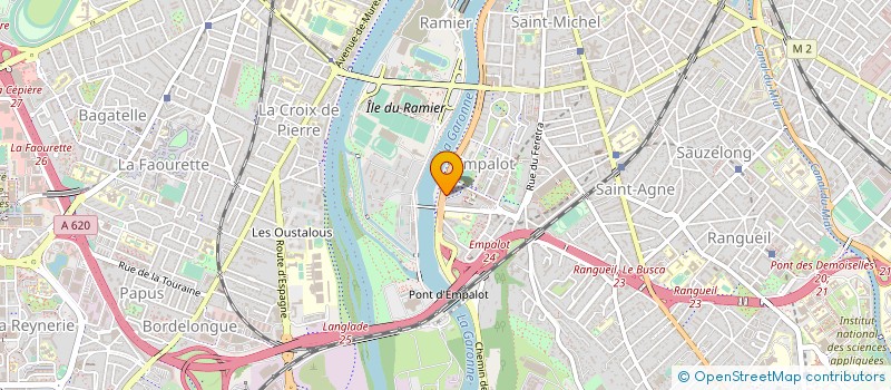 localisation de l'entreprise LUX AGENCY TRAVEL à TOULOUSE