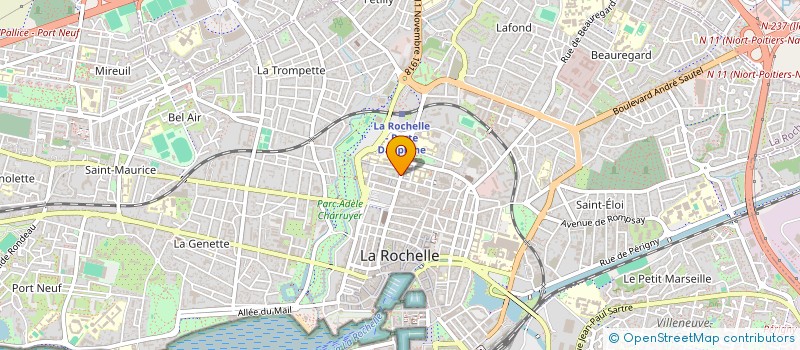 localisation de l'entreprise LUX ALIPILARIUS  LA ROCHELLE