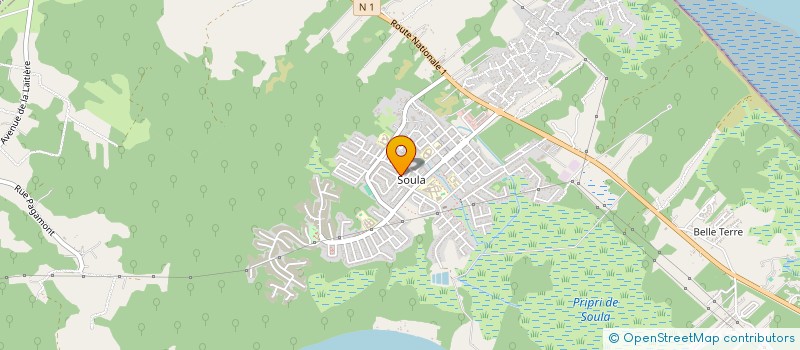 localisation de l'entreprise LUX BOREALIS à MACOURIA