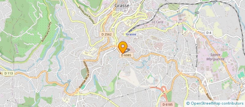 localisation de l'entreprise LUX DESIGN à GRASSE