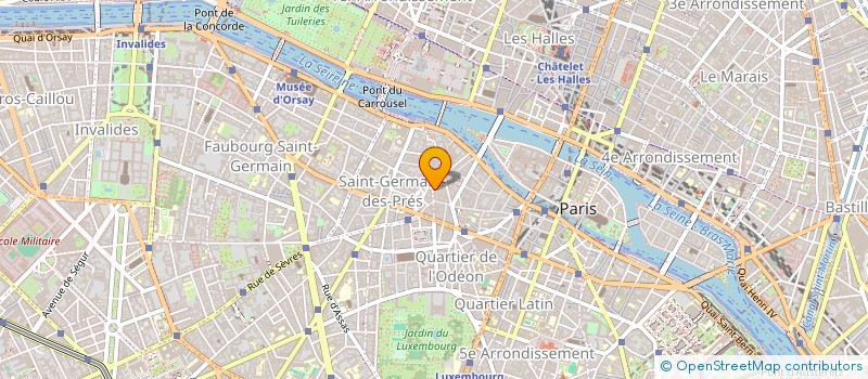 localisation de l'entreprise LUX DOMUS à PARIS