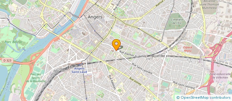 localisation de l'entreprise LUX DU LYCEE à ANGERS