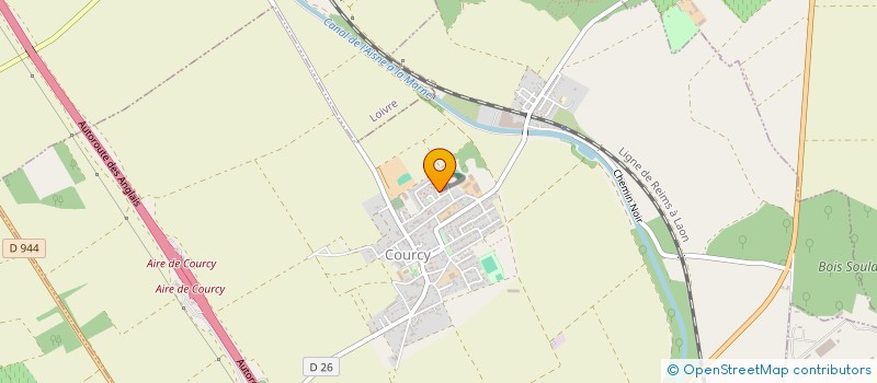 localisation de l'entreprise LUX-ELEC  BRIMONT