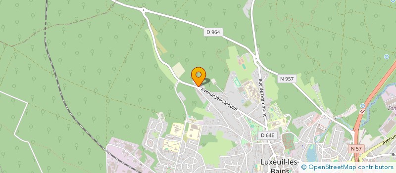 localisation de l'entreprise LUX ENCHERES à LUXEUIL-LES-BAINS