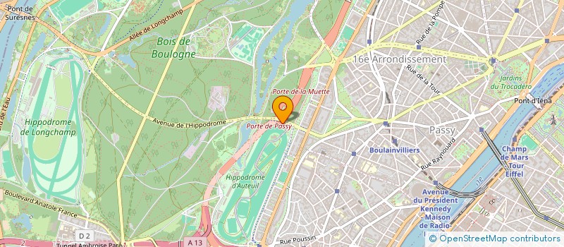 localisation de l'entreprise LUX ESTATE à NEUILLY-SUR-SEINE