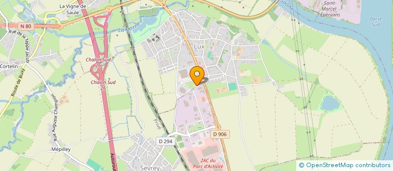 localisation de l'entreprise LUX FITNESS  LUX