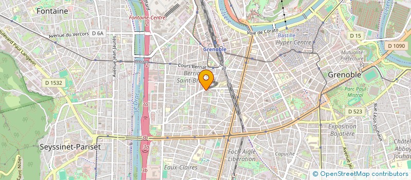 localisation de l'entreprise LUX IN MORIA à GRENOBLE