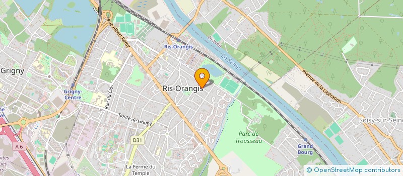 localisation de l'entreprise LUX INTER NOS A.L CONSEIL  RIS-ORANGIS