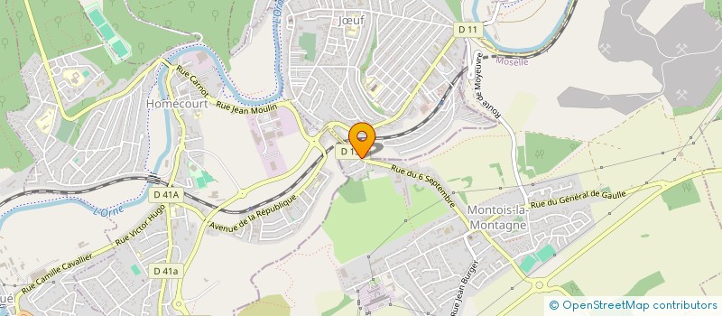 localisation de l'entreprise LUX-LIMOUSINE-EVENTS  JUF