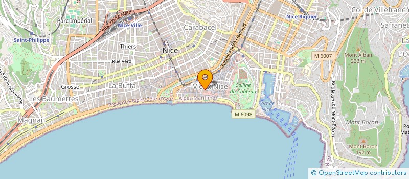 localisation de l'entreprise LUX LOC à NICE