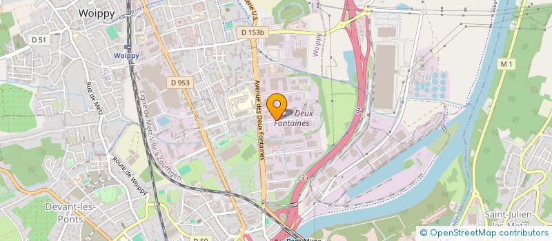 localisation de l'entreprise LUX LOCATION à METZ