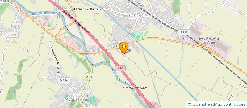 localisation de l'entreprise LUX MOTORS  BAZIEGE