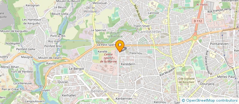 localisation de l'entreprise LUX OBSCURA à BREST
