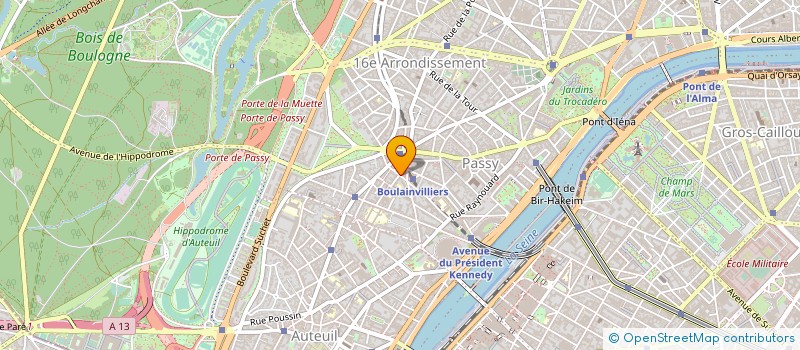 localisation de l'entreprise LUX PRADA CONSULTING  PARIS