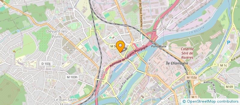 localisation de l'entreprise LUX RENOV  METZ