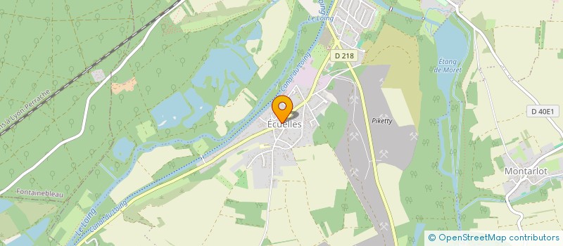 localisation de l'entreprise LUX RESIDENCES  MORET-LOING-ET-ORVANNE