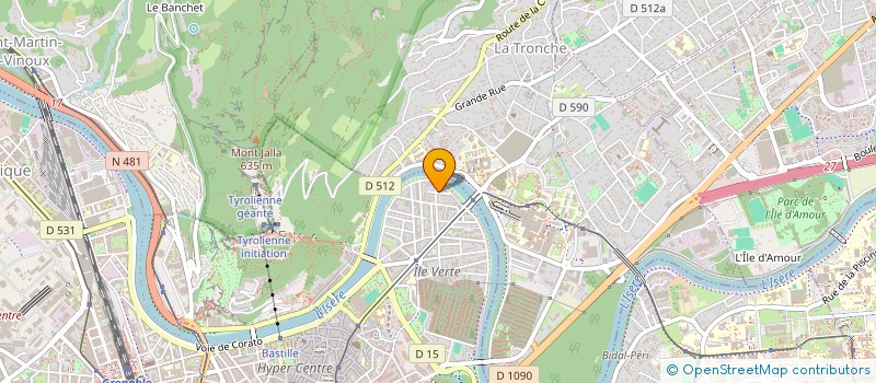 localisation de l'entreprise LUX-VOX-JOKARI à GRENOBLE