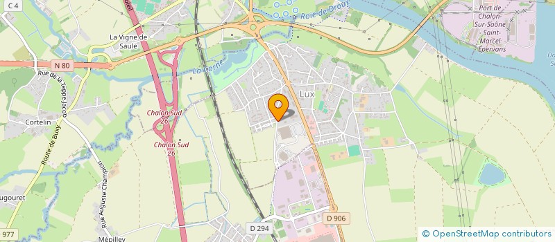 localisation de l'entreprise LUX VOYAGES  LUX