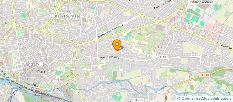 localisation de l'entreprise LUX618 à PAU