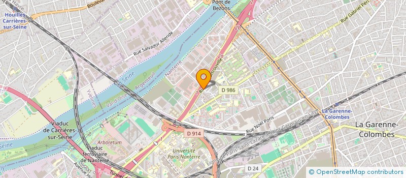 localisation de l'entreprise LUXAMOP  NANTERRE