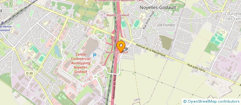 localisation de l'entreprise LUXANT SECURITY LOG-TRANSPORTS à ROISSY-EN-FRANCE