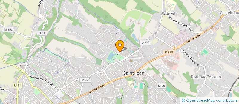 localisation de l'entreprise LUXAR PATRIMOINE à SAINT-JEAN