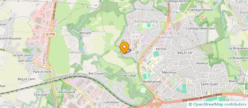 localisation de l'entreprise LUXAUR  BADEN