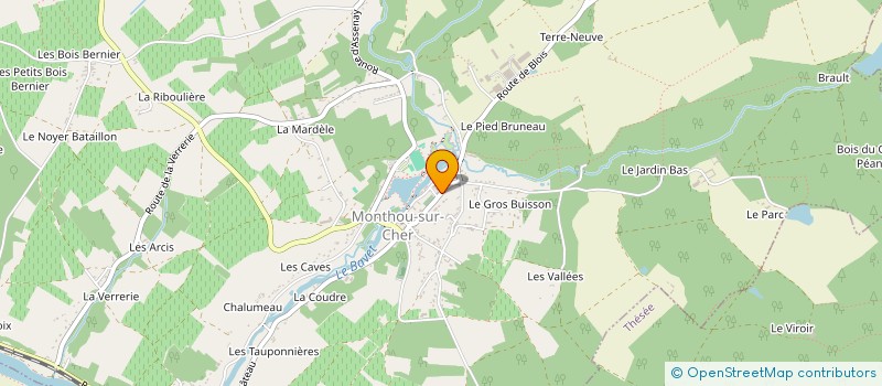 localisation de l'entreprise LUXBAG  MONTHOU-SUR-CHER