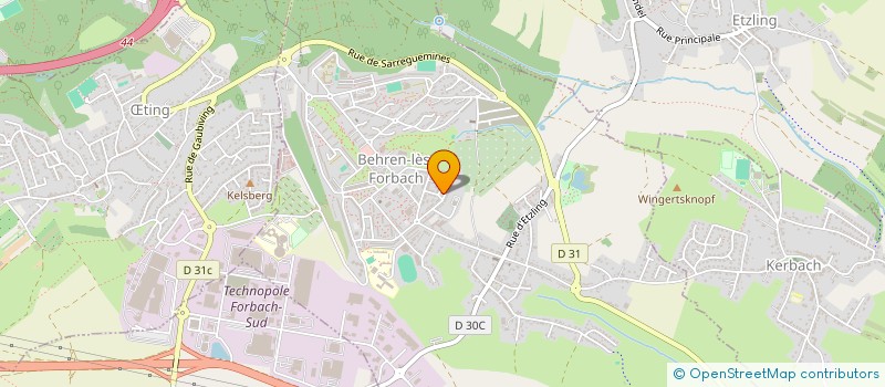 localisation de l'entreprise LUXCO EDITIONS  BOUSBACH