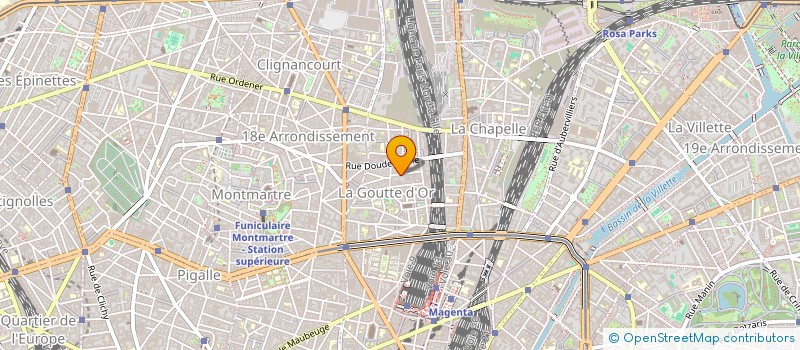 localisation de l'entreprise LUXCORP  PARIS