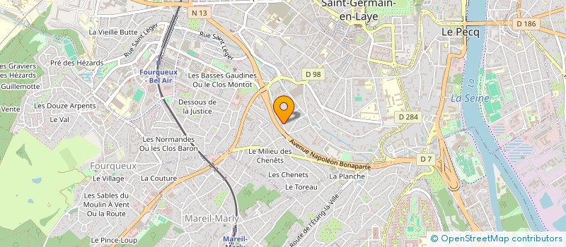 localisation de l'entreprise LUXE ASSURANCE  SAINT-GERMAIN-EN-LAYE