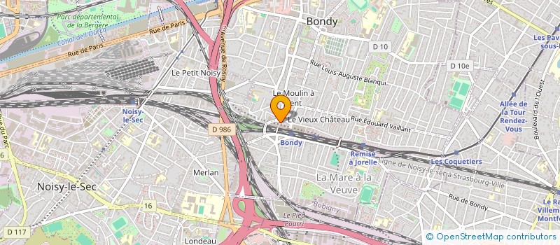 localisation de l'entreprise LUXE AUTO  BONDY