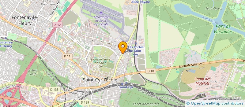 localisation de l'entreprise LUXE AUTO DISTRIBUTION à SAINT-CYR-L'ECOLE