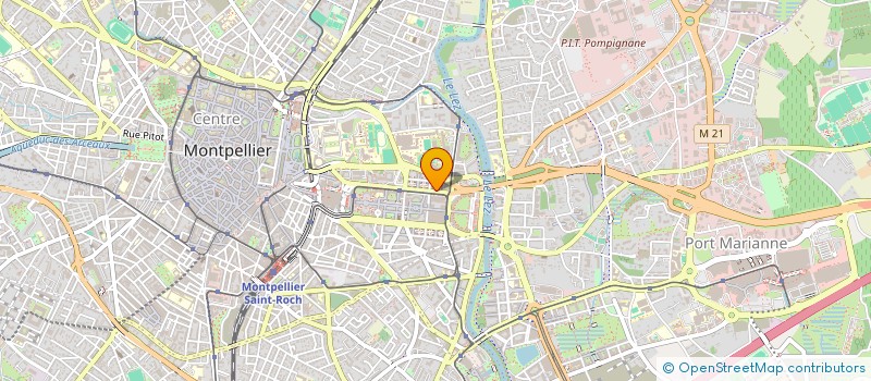 localisation de l'entreprise LUXE BEAUTE à MONTPELLIER