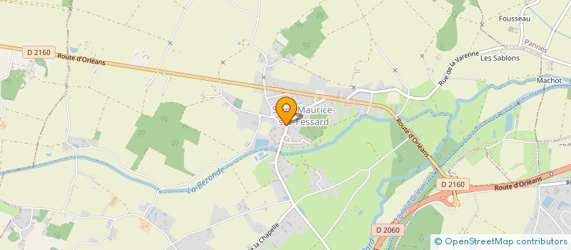 localisation de l'entreprise LUXE BYZANTIN à SAINT-MAURICE-SUR-FESSARD