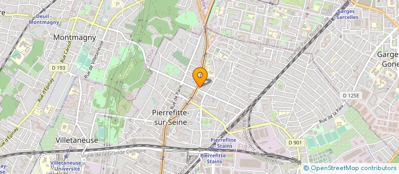localisation de l'entreprise LUXE CAR à PIERREFITTE-SUR-SEINE