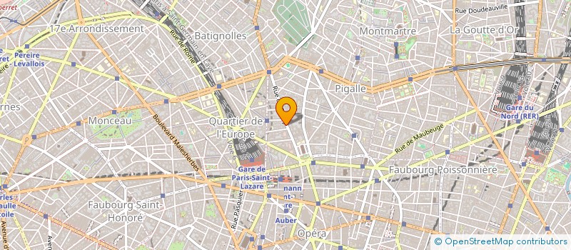 localisation de l'entreprise LUXE COIFFURE  PARIS