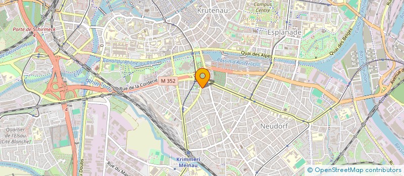 localisation de l'entreprise LUXE DRIVER  STRASBOURG