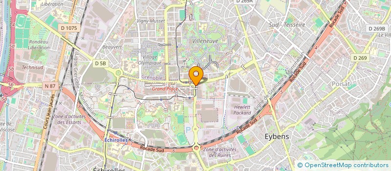 localisation de l'entreprise LUXE EVENTS  GRENOBLE