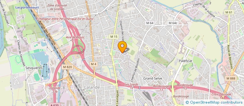 localisation de l'entreprise LUXE GREEN CAR à TOULOUSE