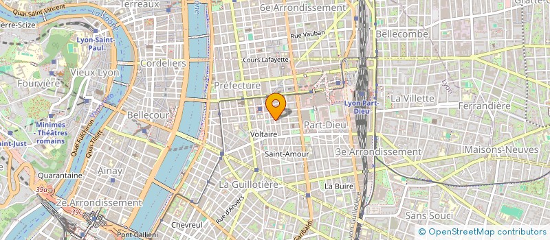 localisation de l'entreprise LUXE HABITAT LYONNAIS  LYON