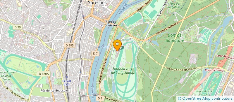 localisation de l'entreprise LUXE MAGAZINE  PARIS